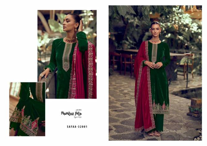 Safaa Velvet Pakistani Suits Catalog